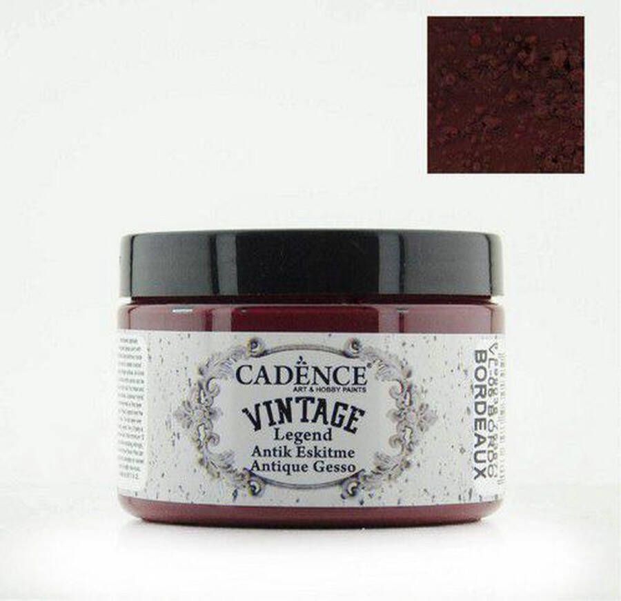Cadence Vintage Legend gesso Bordeaux 01 025 0005 150 ml