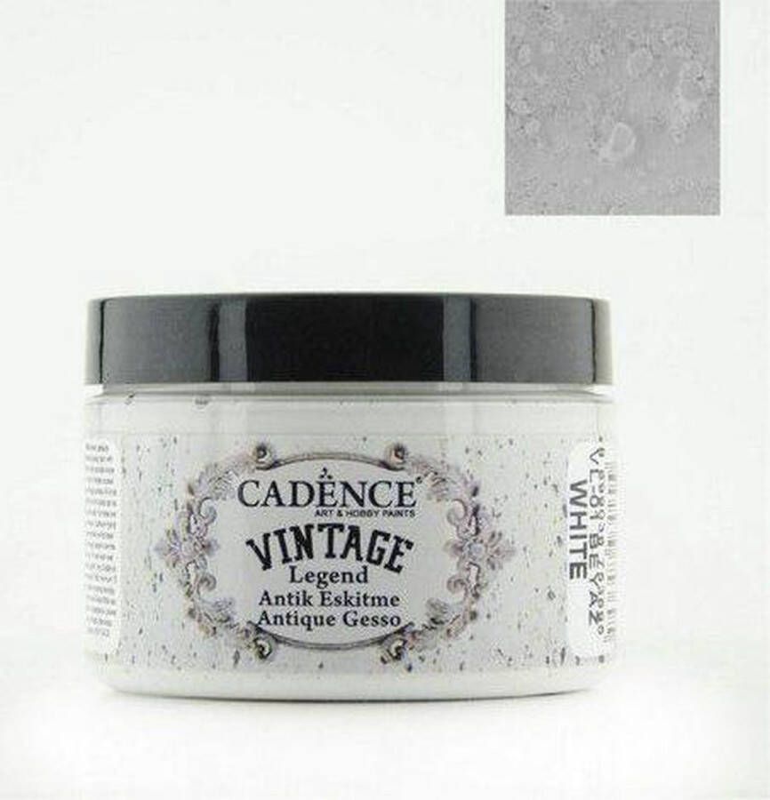 Cadence Vintage Legend gesso Wit 01 025 0001 0150 150 ml