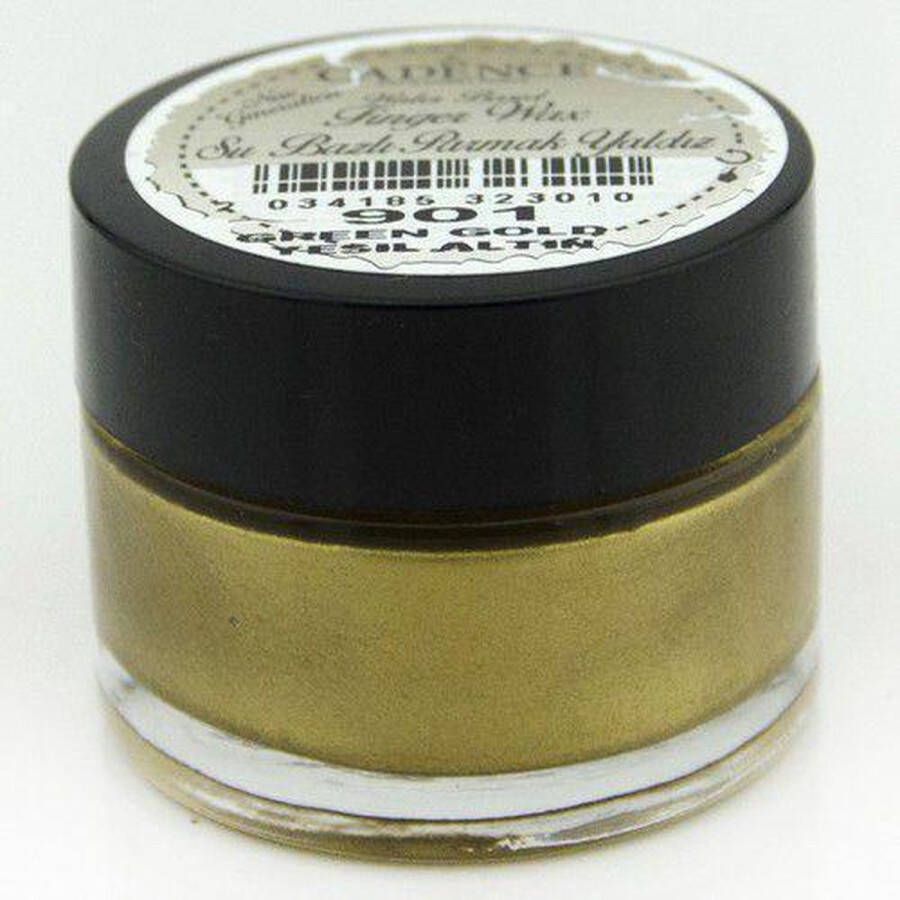 Cadence Water Based vinger Wax Groen goud 01 015 0901 20 ml