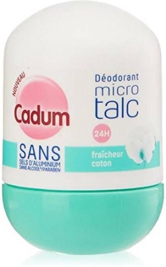 Cadum Deodorant voor dames micro-talkbal cool katoen 50 ml