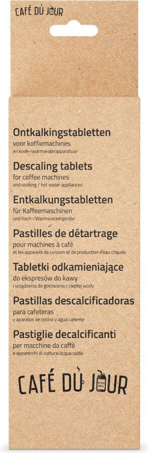 Café du Jour Ontkalkingstabletten 6 stuks