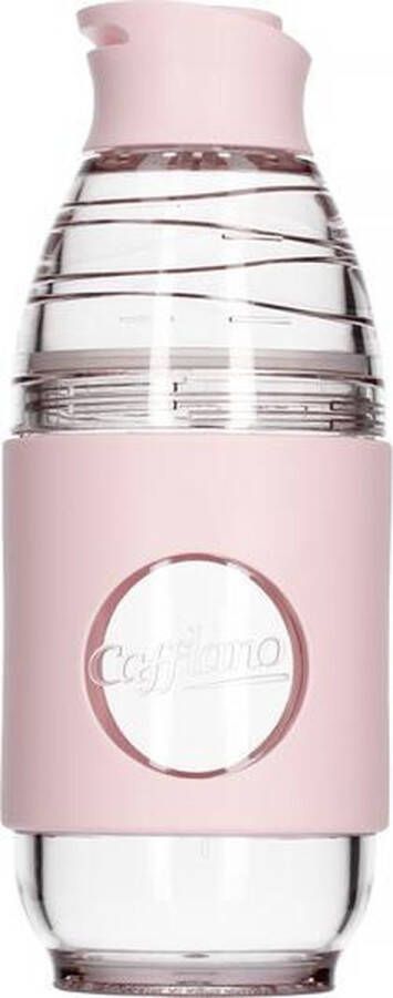 Cafflano Go-Brew Pink Draagbare Koffiezetter en waterfles