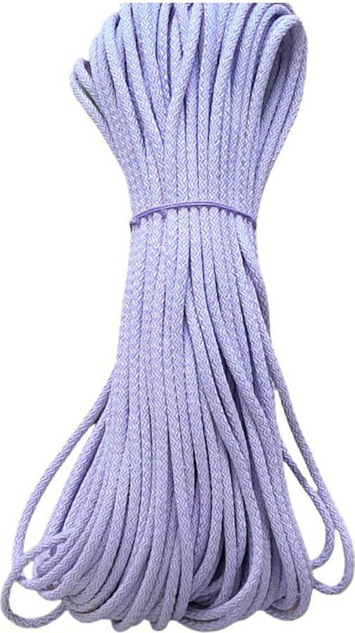 Cafuné Tress Koord- Manden Touw-Lila-6-7mm-50mt-1kg- Opbergmand-Mand-Hoed-Kleed-Naaien-Naaimachine