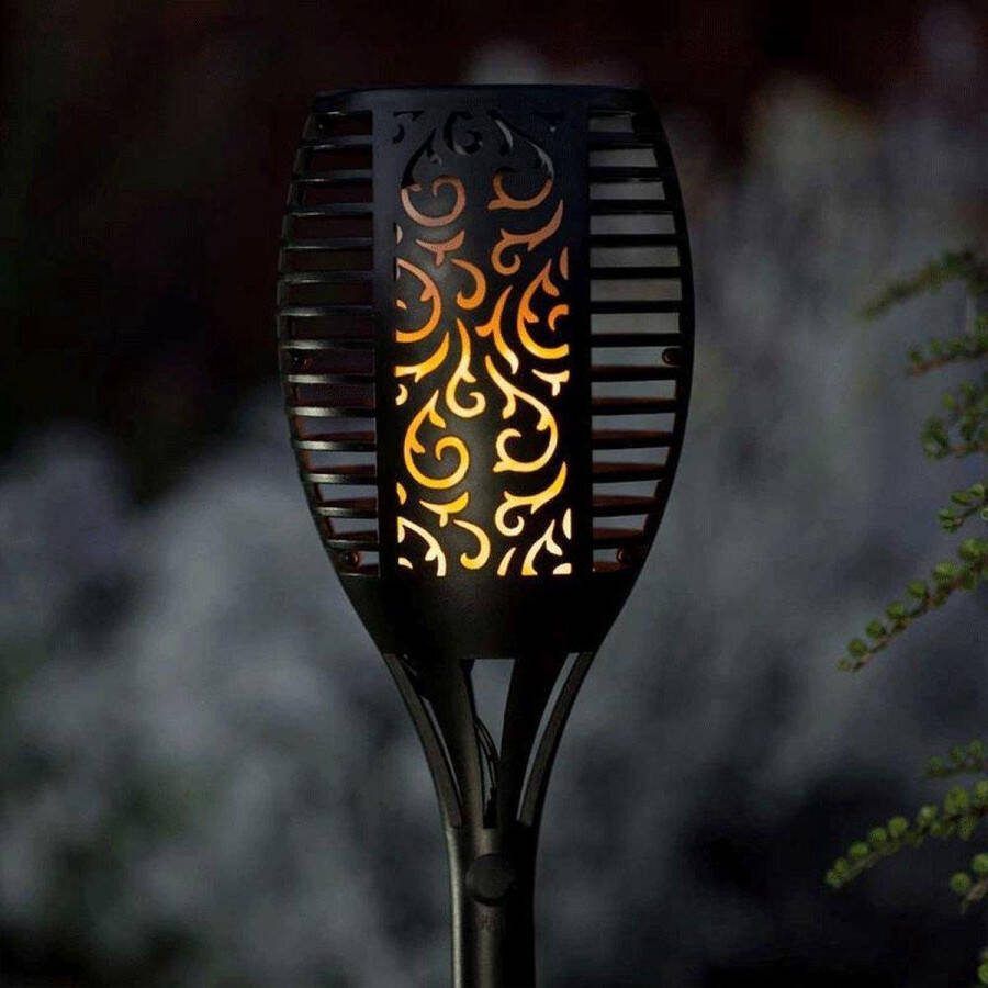 Cahaya Solar Fakkel 96 LED Fakkel op zonne energie Tuinverlichting op zonne-energie LED tuinfakkel 96 LED