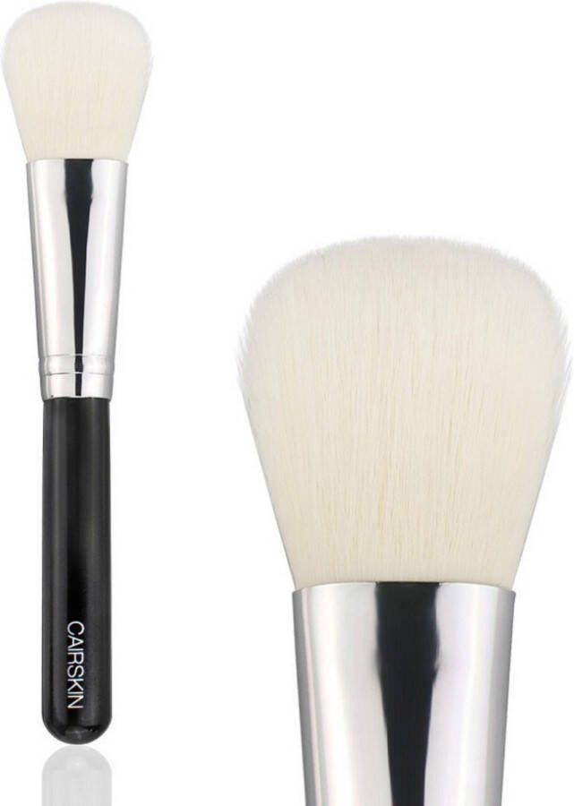 CAIRSKIN Round Powder Blush Brush CS138 Soft Contouring Strong Blush Application Defined Highlighter Glowy Look Makeup Radiant Finish Contouring Brush Visagie kwast Gezicht New Edition