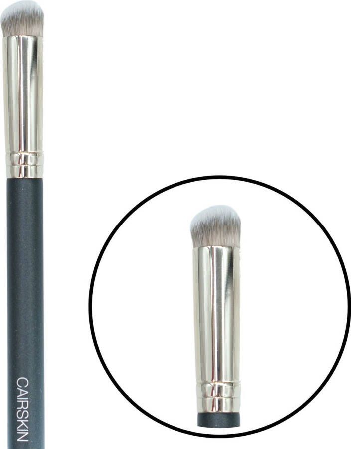 CAIRSKIN CS147 Concealer Brush The Buff Collection Medium Under Eye & Shaping Brush Highlighter Concealer en Corrigerende Make-up Kwast Premium Synthethic Fibers Contour Buffer Effect Vegan Brush