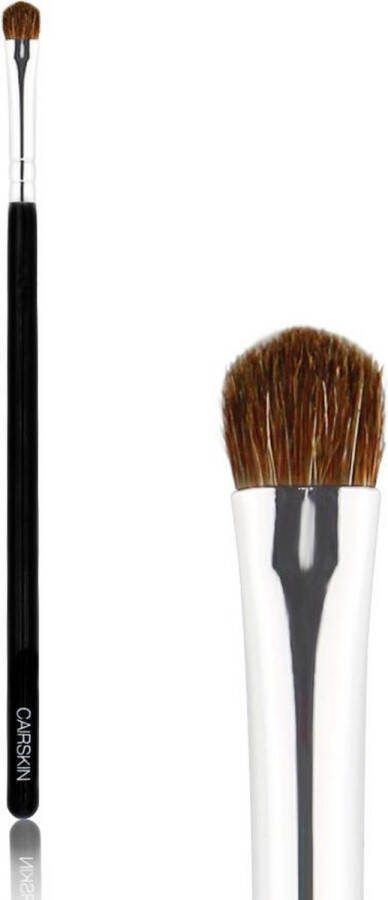 CAIRSKIN Highlighter Oogschaduw Make-up Kwast Loose Pigment Application Shimmer Eyeshadows Goat Hair Professional Makeup Brush Natural Hairs Round Smudge Shadow Brush CS125 New Edition