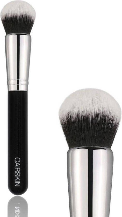 CAIRSKIN Pigment Blush Powder Brush Full Coverage Stippling Concealer Contour & Foundation Brush Round Buffer CS 131 New Edition