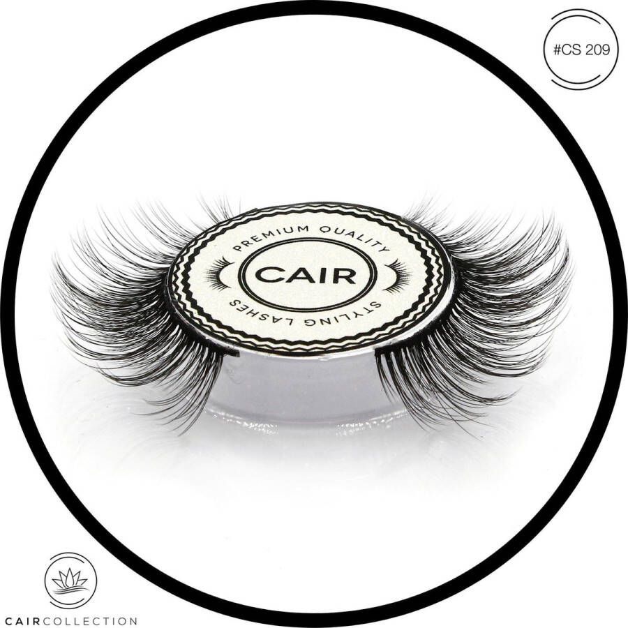CAIRSTYLING CS#209 Premium Professional Styling Lashes Wimperverlenging Synthetische Kunstwimpers False Lashes Cruelty Free Vegan