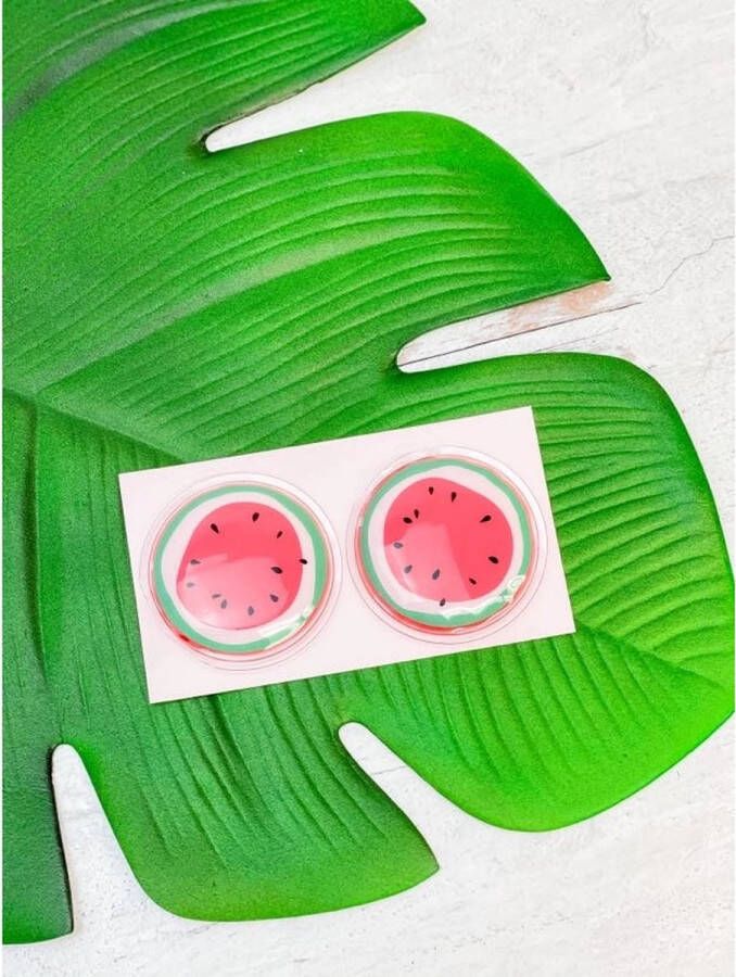 Cala Oogmasker Watermeloen gelmasker verkoelend verlichting vermoeide ogen Eye pads hot and cold