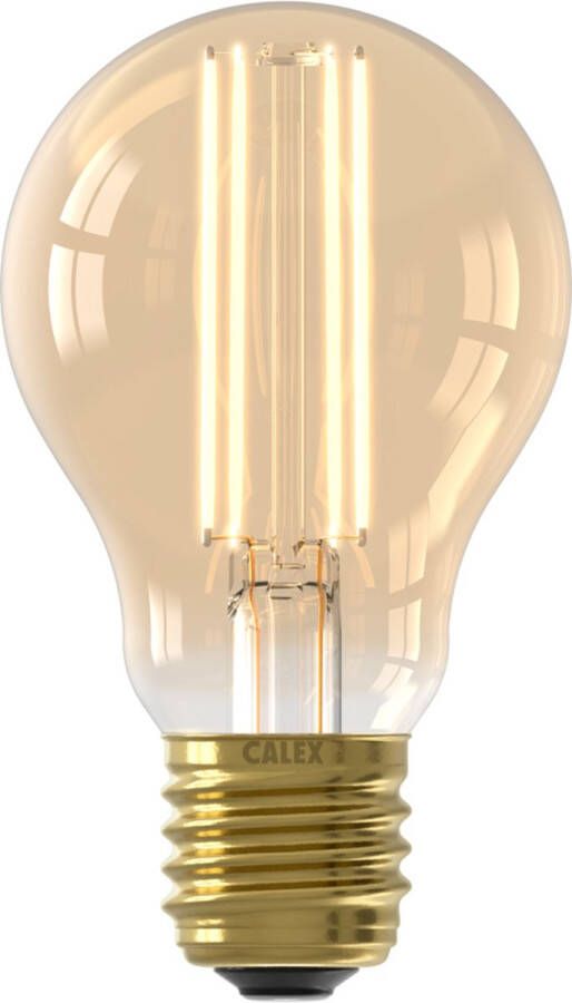 Calex Filament LED Lamp E27 A60 Lichtbron Goud 4.5W Dimbaar