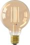 Calex Filament LED Lamp G95 Vintage Lichtbron E27 Goud Warm Wit Licht Dimbaar - Thumbnail 1