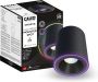 Calex Halo Slimme Opbouwspot Smart Downlight RGB en Warm Wit Licht Zwart - Thumbnail 3
