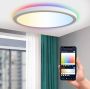 Calex Halo Slimme Plafonnière Smart Plafondlamp 40cm RGB en Warm Wit Licht Wit - Thumbnail 1