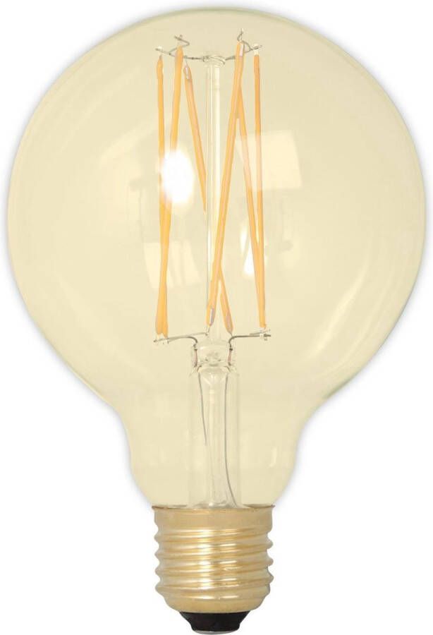 Calex LED lamp Globe 4 5W E27 Gold 470lm 95mm x 140mm Dimbaar met Led dimmer