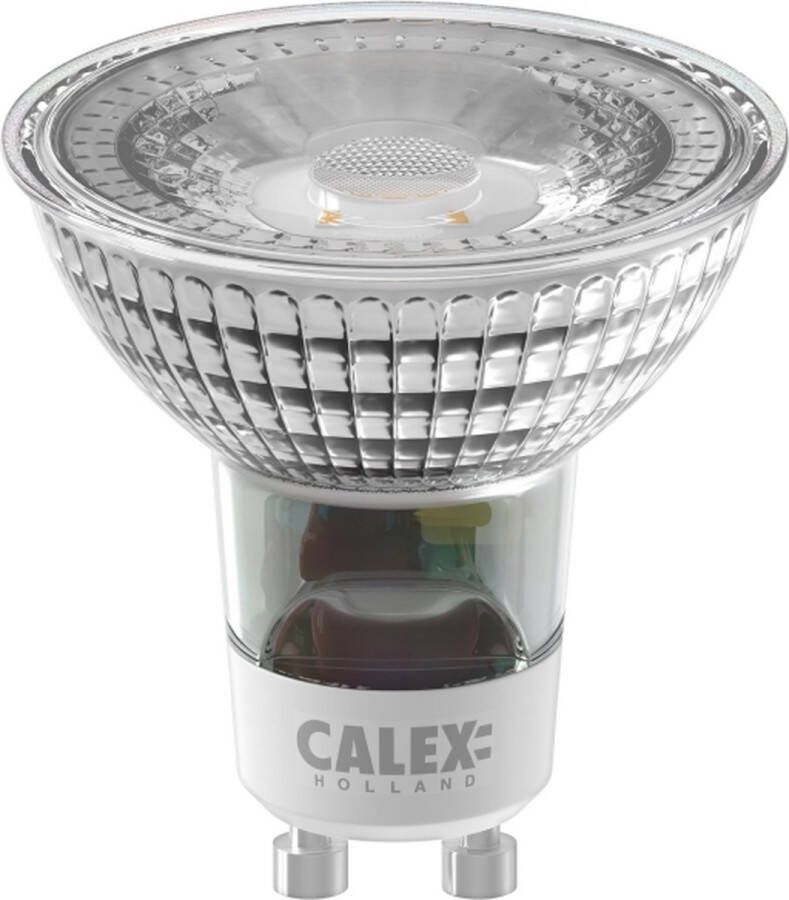 Calex Lichtbron GU10 Reflectorlamp Glas Transparant 5 x 5 x 5 cm (BxHxD)