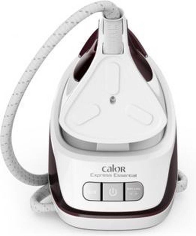 Calor SV6120C0 stoomstrijkijzer station 2200 W 1 4 l Keramische zoolplaat Bordeaux rood Transparant Wit