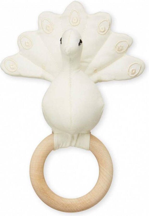 CamCam Copenhagen Cam rammelaar pauw Creme White
