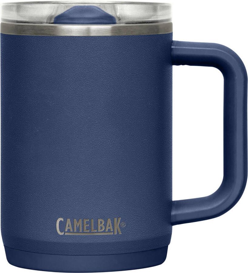 Camelbak Thrive Mug 500 ml Isolatie Drinkfles Antislip 100% lekvrij BPA-vrije Sportfles RVS Hoogwaardige Poedercoating Schroefdeksel Blauw