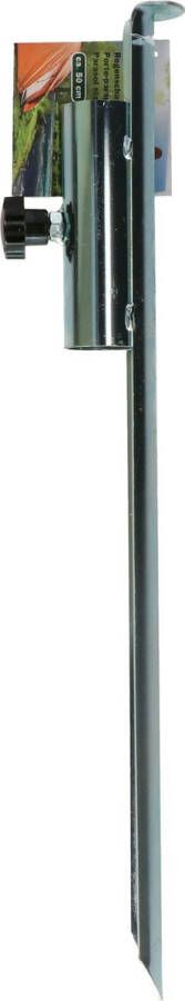 Camp Active Parasolhouder verstelbaar 50 cm metaal staal voor stokken 2 5 3 5 cm weerbestendig parasolharing