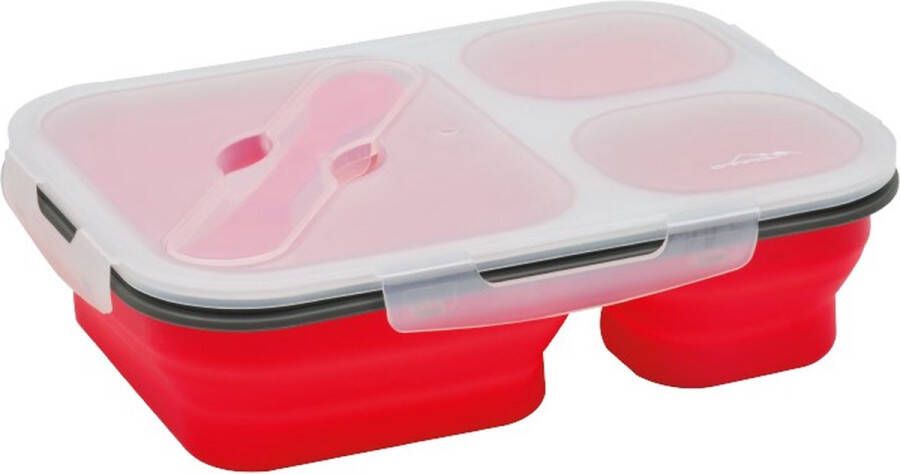 Campinoutdoor Lunch box 3 Delig ROOD