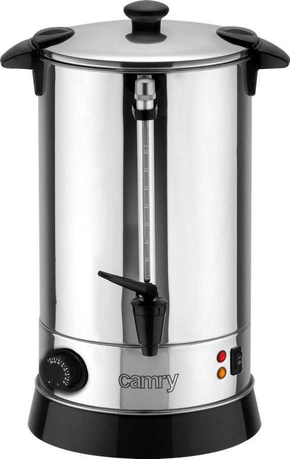 Adler Waterkoker CR 1267 Zwart Grijs Roestvrij staal 980 W 8 l