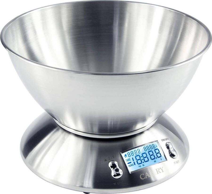 Camry Digitale Keukenweegschaal EK4150 Roestvrij staal 5kg