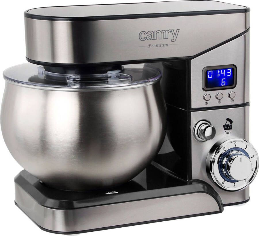 Camry Premium Camry CR 4223 Foodprocessor 2000 watt RVS LCD