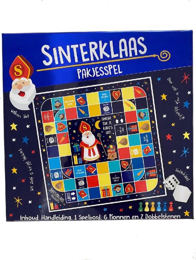 Merkloos Sans marque Vrolijke gekleurde raamstickers Sinterklaas leuk voor de kinderen en of kleinkinderen