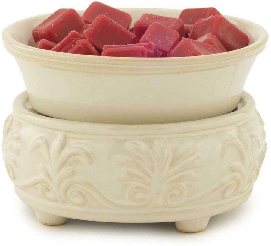 Candle Warmers elektrische geurbrander fleur de lys 2 in 1