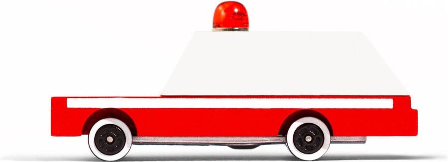 CandyLab Candycars Houten Speelgoedautos Ambulance speelgoed auto