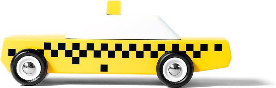 Candylab Toys Candylab Houten Design Speelgoedauto Mini Taxi