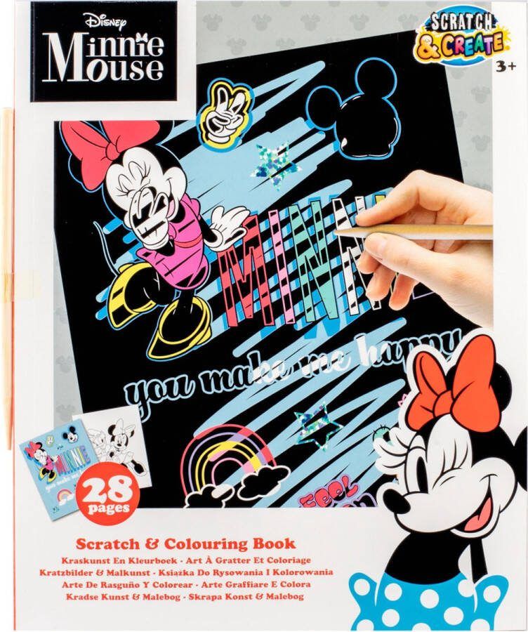 Canenco Minnie Mouse Kraskunsten Kleurboek