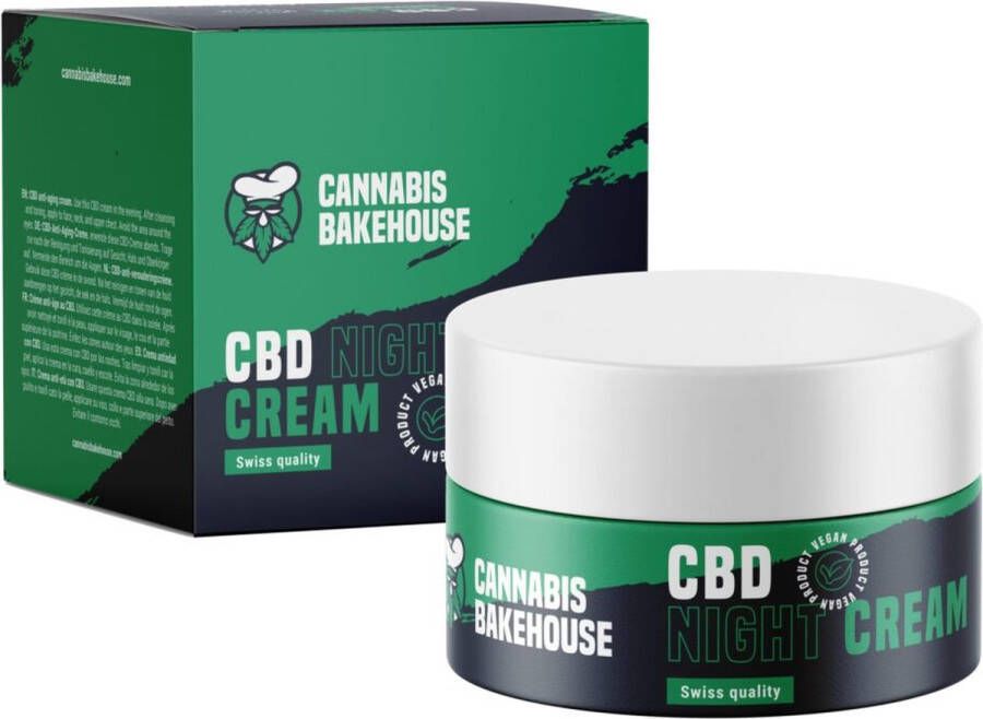 Cannabis Bakehouse CBD Nachtcrème