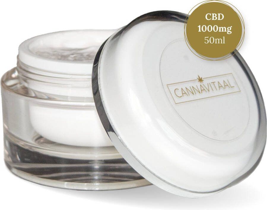 Cannavitaal CBD Dagcrème Ontdek de natuurlijke voordelen van hennep (cannabisolie) in deze gezichtscrème. Ook geschikt voor de gevoelige huid!