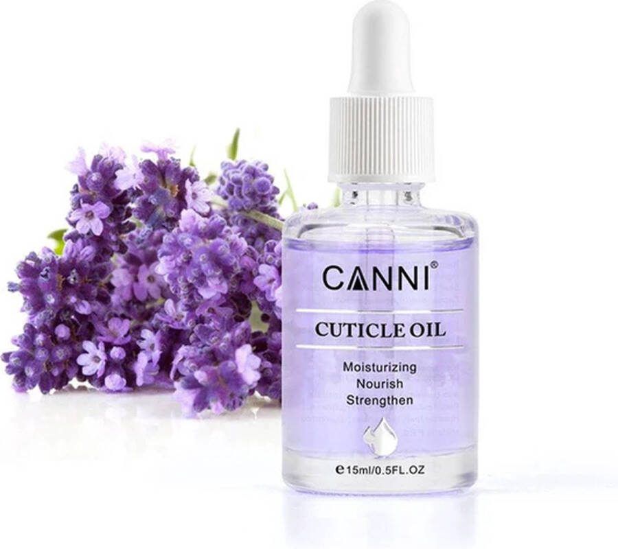 Canni Nagelriemolie Lavendel 15 ml Cuticle Oil Nagelriemverzorging Nagelriem Olie