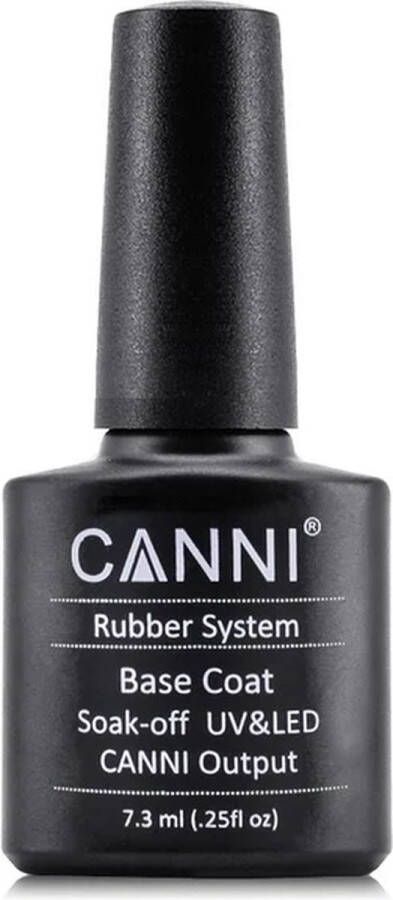 Canni Rubber Base UV Gellak 7.3 ml Rubber Base Coat Rubber Base Gel Rubber Base Gellac Gellak Nagellak