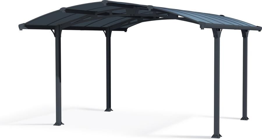 Canopia Arcadia Carport Overkapping Aluminium Hoge kwaliteit Eenvoudige installatie 3.6X4.4 m