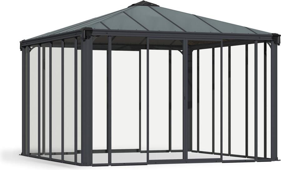 Canopia Ledro Aluminium Tuinpaviljoen Tuinhuis Gesloten 3.6X3.6 m