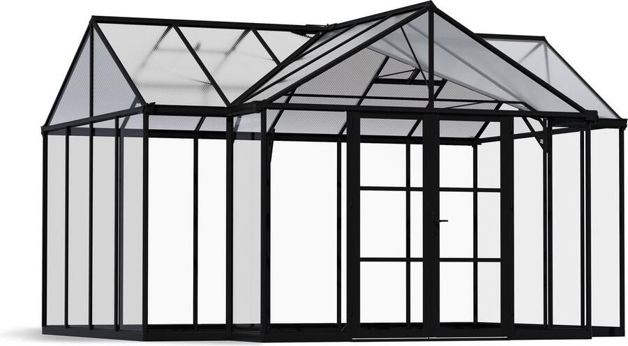 Canopia Triomphe Tuinkas Kweekkas Broeikas Polycarbonaat Hoge Kwaliteit Eenvoudige installatie 380X303X285 cm