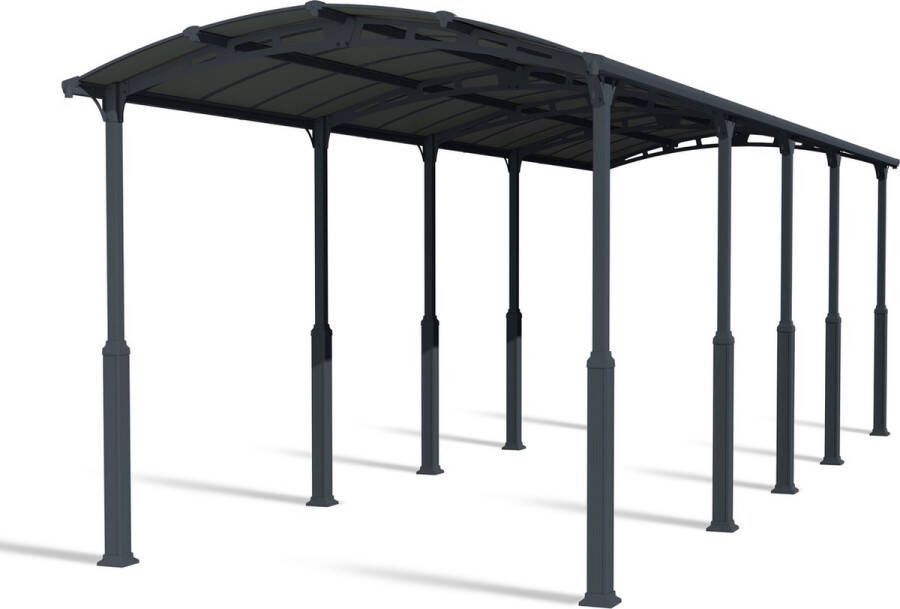 Canopia Carport Overkapping Alpine RV Aluminium Hoge kwaliteit Eenvoudige installatie 3.6X11 m