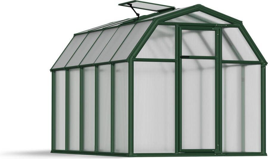 Canopia Eco Grow Tuinkas Kweekkas Broeikas Polycarbonaat Hoge Kwaliteit Eenvoudige installatie Groen 321X204X198 cm