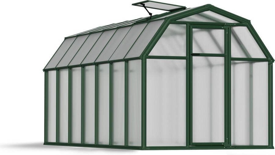 Canopia Eco Grow Tuinkas Kweekkas Broeikas Polycarbonaat Hoge Kwaliteit Eenvoudige installatie Groen 445X204X198 cm