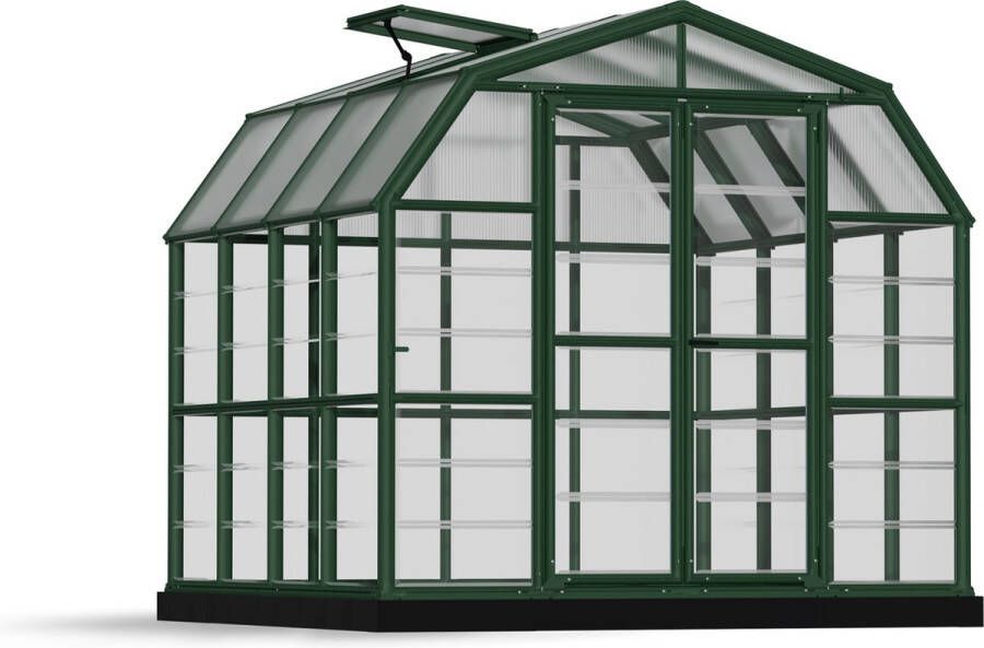 Canopia Grand Gardener Tuinkas Kweekkas Broeikas Polycarbonaat Hoge Kwaliteit Eenvoudige installatie Groen 264X265X238 cm