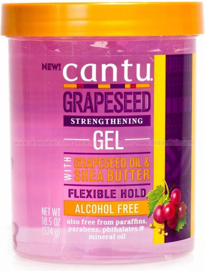 Cantu Styling Gel Grapessed Strengthening (524 ml)