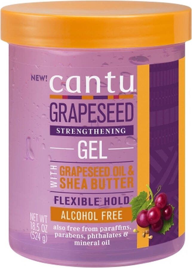 Cantu Styling Gel Grapessed Stregthening 524 g (524 ml)