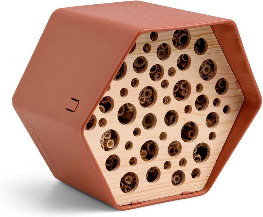 Capi Europe Bijenhotel Hive 19x23x20 Bruin Capi Biodiversity Hive ABEB021