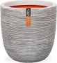 Capi Europe Bloempot bol Rib NL 43x41 Ivoor Opening Ø35 Voor binnen en buiten Levenslang garantie Breukbestendig 100% Recyclebaar KOFI933 Opening Ø35 Bloempot voor binnen 5 jaar garantie KOFI933 - Thumbnail 1