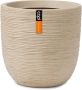 Capi Europe Bloempot bol Waste Rib NL 35x34 terrazzo Beige Opening Ø29 Voor binnen en buiten Levenslang garantie Breukbestendig 100% Recyclebaar KTBR932 Opening Ø29 Bloempot voor binnen 5 jaar garantie KTBR932 - Thumbnail 1