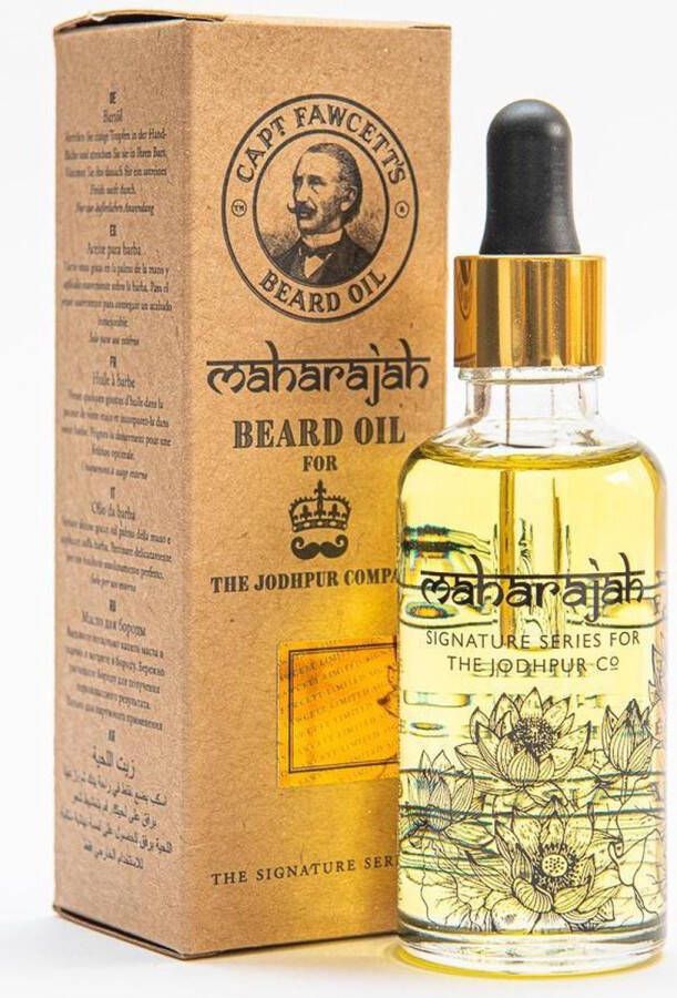 Captain Fawcett 's baardolie Maharajah Beard Oil 50ml